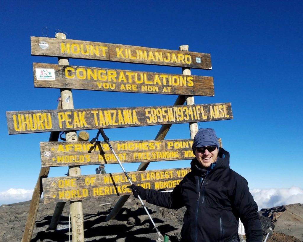 Mt. Kilimanjaro 19,341'